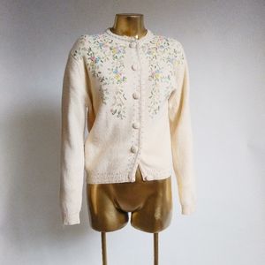 Vintage Wool Sweater 1950s